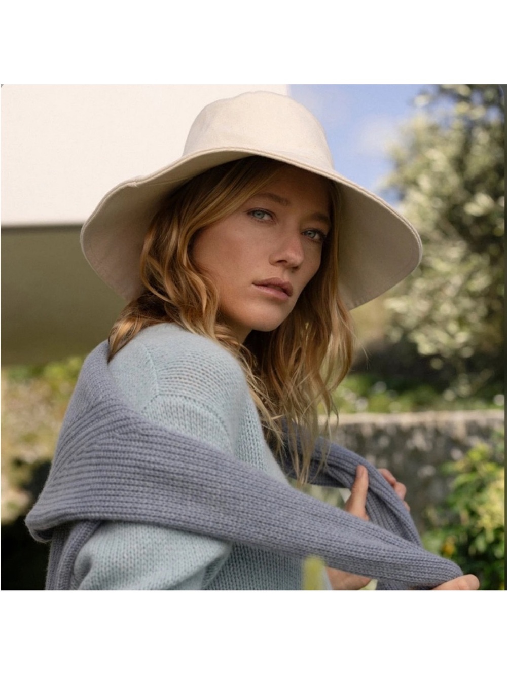 Jenni Kayne 100% Cotton Canvas Sun Hat